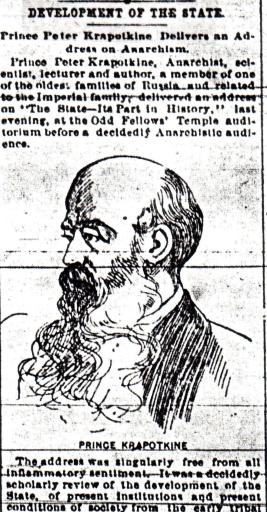 Kropotkin in Philly 10 26 1897